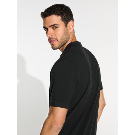 Sinsay - Koszulka polo - czarny Sinsay M Sinsay