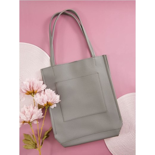 Sinsay - Torebka shopper - szary Sinsay One Size Sinsay