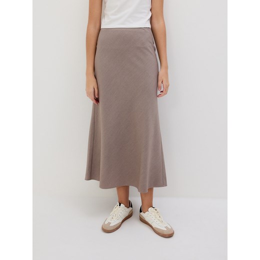Reserved - Spódnica maxi - beżowy ze sklepu Reserved w kategorii Spódnice - zdjęcie 175192812