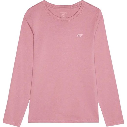 Longsleeve dziewczęcy 4FJWMM00TLONF318 4F ze sklepu SPORT-SHOP.pl w kategorii Bluzki dziewczęce - zdjęcie 175199142