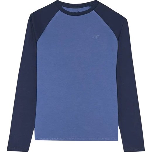 Longsleeve chłopięcy TLONM293 4F ze sklepu SPORT-SHOP.pl w kategorii T-shirty chłopięce - zdjęcie 175199233
