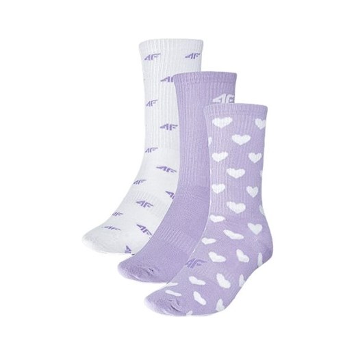 Skarpety USOCF298 3 pary 4F ze sklepu SPORT-SHOP.pl w kategorii Skarpetki dziecięce - zdjęcie 175199743