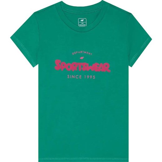 Koszulka dziewczęca TTSHF1543 4F ze sklepu SPORT-SHOP.pl w kategorii Bluzki dziewczęce - zdjęcie 175199972