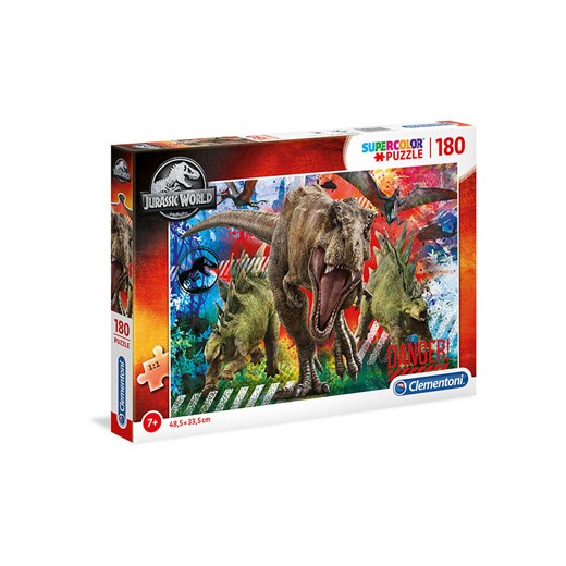 Clementoni 180-częściowe puzzle &quot;Jurassic World&quot; - 7+ ze sklepu Limango Polska w kategorii Puzzle - zdjęcie 175200844
