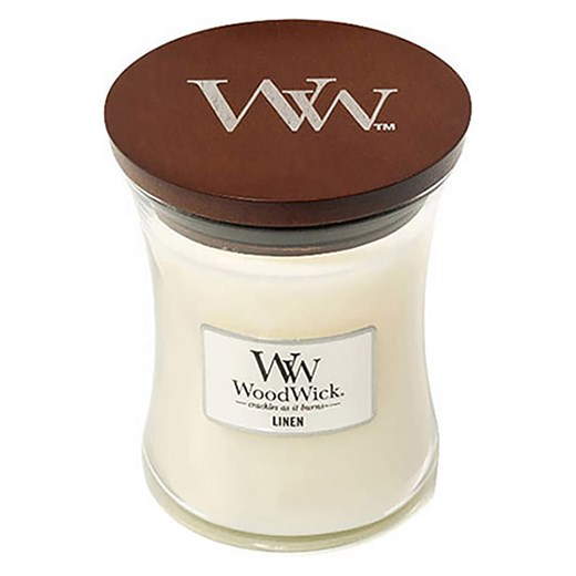 WoodWick Świeca zapachowa &quot;Linen&quot; - 275 g Woodwick onesize okazja Limango Polska
