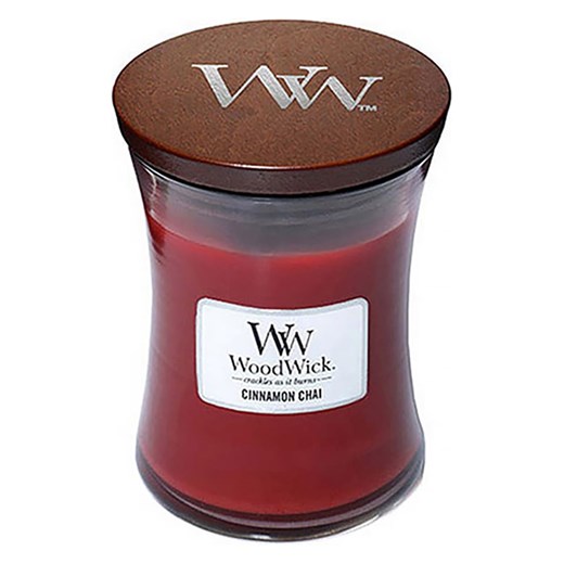 WoodWick Świeca zapachowa &quot;Cinnamon Chai&quot; - 275 g ze sklepu Limango Polska w kategorii Świece i dyfuzory - zdjęcie 175201032