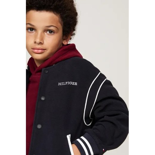 Tommy Hilfiger Polarowa kurtka bomber | Oversize fit Tommy Hilfiger 176 Gomez Fashion Store