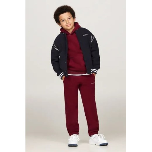 Tommy Hilfiger Polarowa kurtka bomber | Oversize fit Tommy Hilfiger 140 Gomez Fashion Store