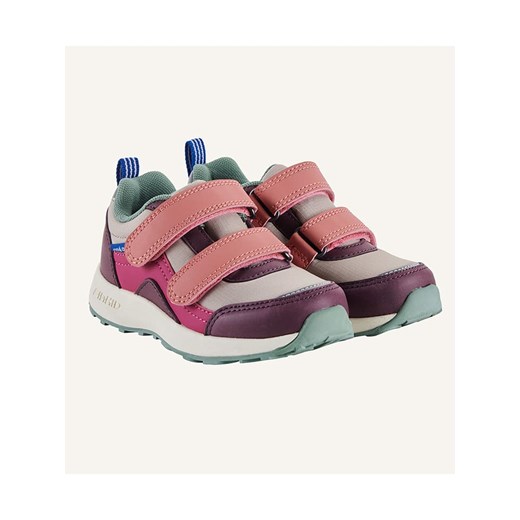 finkid Sneakersy &quot;Sammakko&quot; w kolorze różowo-szarym ze sklepu Limango Polska w kategorii Buty sportowe dziecięce - zdjęcie 175207352
