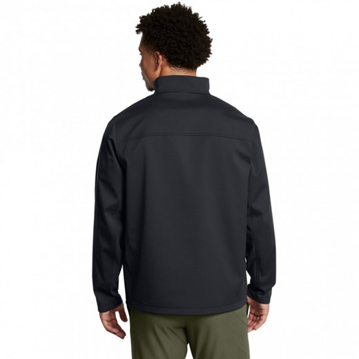 Męska kurtka przejściowa Under Armour Shield Jacket - czarna ze sklepu Sportstylestory.com w kategorii Kurtki męskie - zdjęcie 175209431