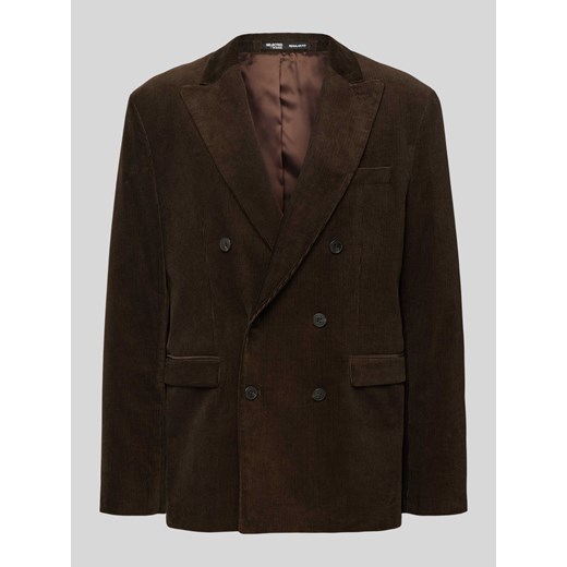 Marynarka o kroju regular fit z drobnego sztruksu ze sklepu Peek&Cloppenburg  w kategorii Marynarki męskie - zdjęcie 175210183