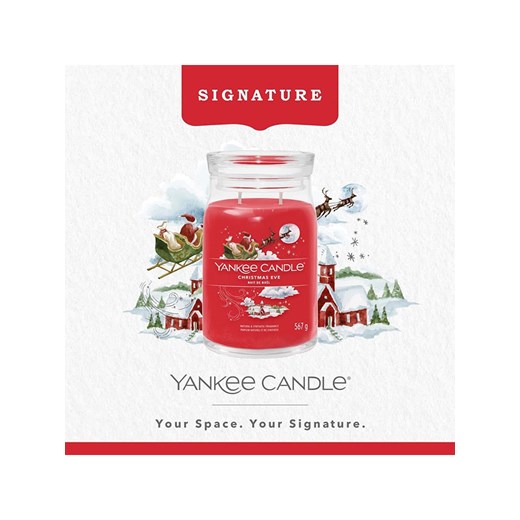 Yankee Candle Duża świeca zapachowa - Christmas Eve - 567 g Yankee Candle onesize Limango Polska okazja