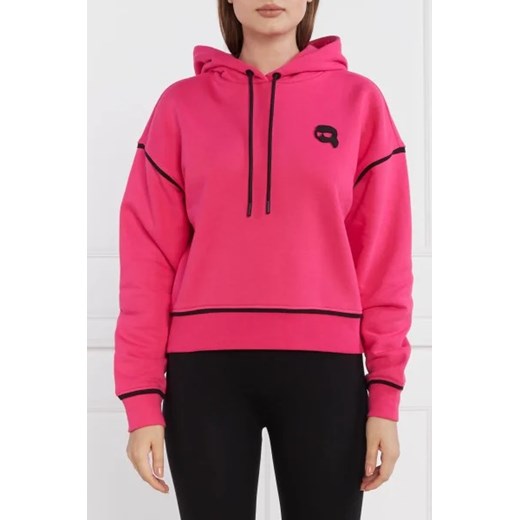Karl Lagerfeld Bluza ikonik 2.0 hoodie | Regular Fit Karl Lagerfeld S okazja Gomez Fashion Store