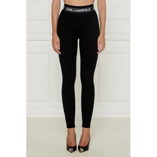 Karl Lagerfeld Legginsy | Slim Fit ze sklepu Gomez Fashion Store w kategorii Spodnie damskie - zdjęcie 175212722