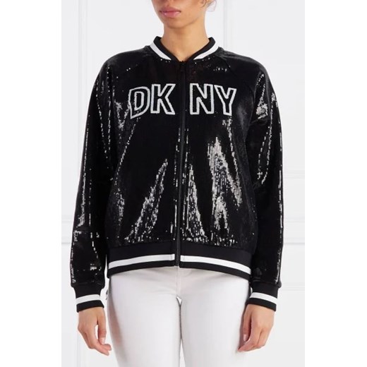 DKNY Sport Kurtka SEQUIN LOGO | Regular Fit S promocyjna cena Gomez Fashion Store