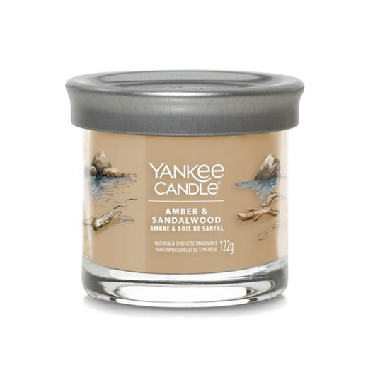 Yankee Candle Świeca zapachowa &quot;Amber &amp; Sandalwood&quot; - 122 g ze sklepu Limango Polska w kategorii Świece i dyfuzory - zdjęcie 175213064