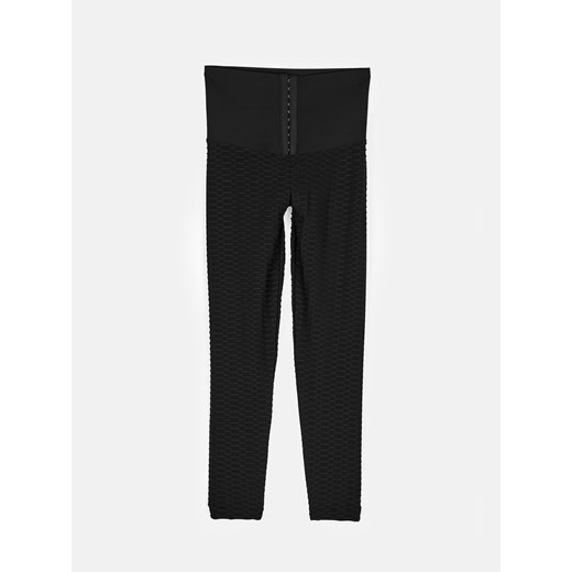 GATE Legginsy z regulowaną talią 34 ze sklepu gateshop w kategorii Spodnie damskie - zdjęcie 175217183