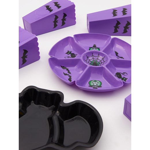 Sinsay - Zestaw do przekąsek - fioletowy Sinsay One Size Sinsay