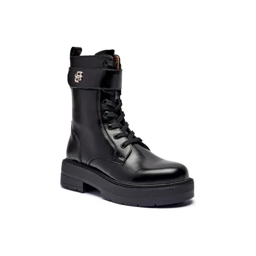 BOSS BLACK Skórzane botki ze sklepu Gomez Fashion Store w kategorii Botki - zdjęcie 175222841