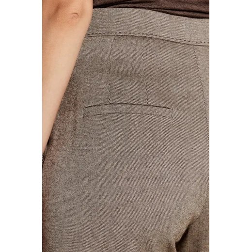 Marella Spodnie | flare fit | z dodatkiem wełny Marella 38 Gomez Fashion Store