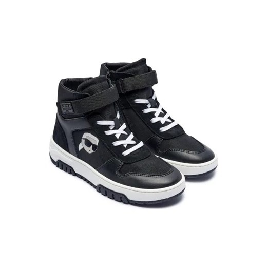 Karl Lagerfeld Kids Skórzane sneakersy 38 Gomez Fashion Store