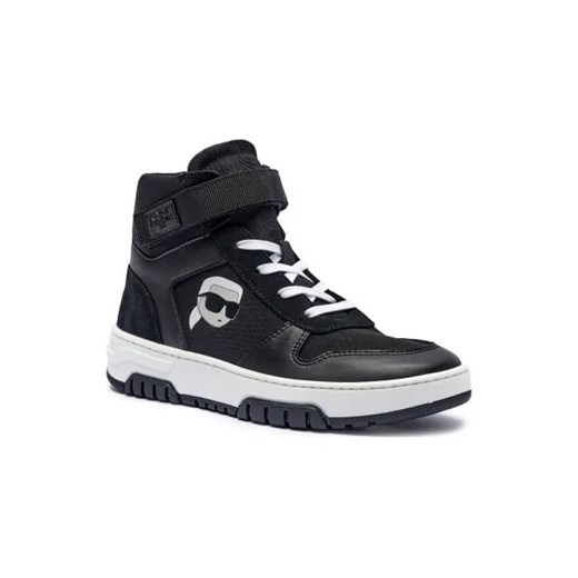 Karl Lagerfeld Kids Skórzane sneakersy 35 Gomez Fashion Store