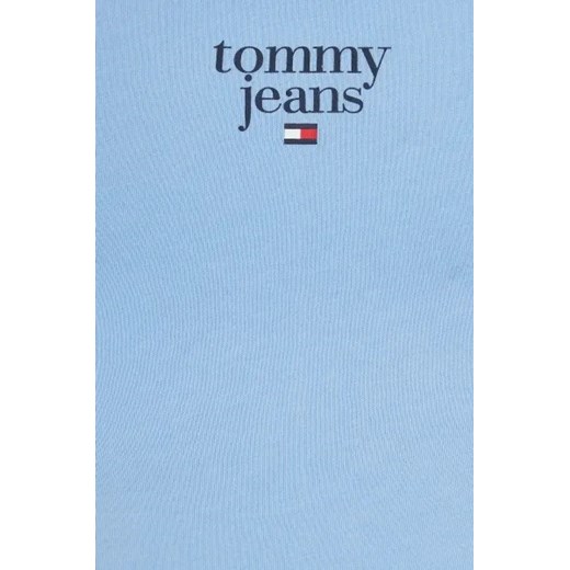 Bluzka damska Tommy Jeans z bawełny z okrągłym dekoltem z krótkim rękawem 