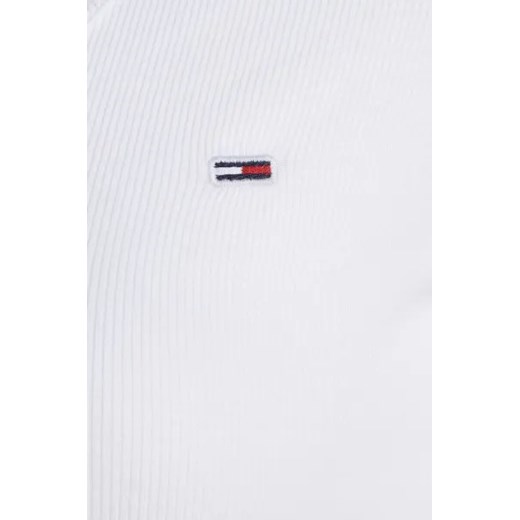 Bluzka damska Tommy Jeans w serek