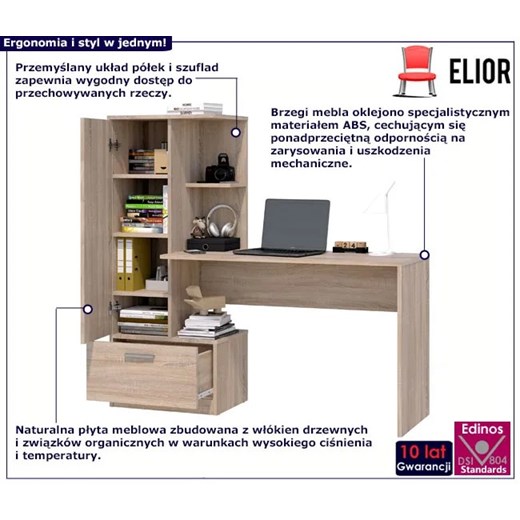 Biurko/sekretarzyk Elior 