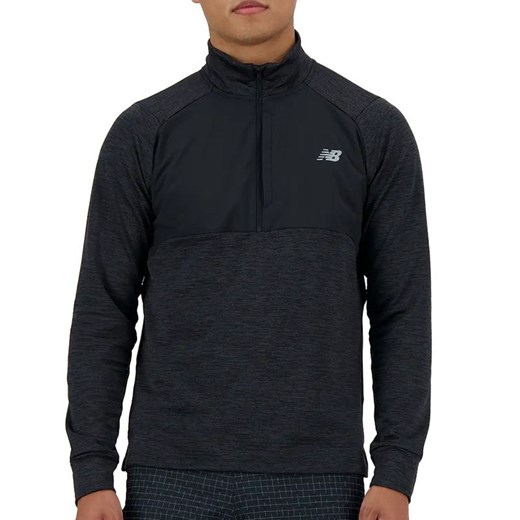 Bluza New Balance MT43204BK - czarna ze sklepu streetstyle24.pl w kategorii Bluzy męskie - zdjęcie 175226732