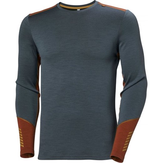 Longsleeve termoaktywny męski Lifa Merino Midweight Crew Helly Hansen ze sklepu SPORT-SHOP.pl w kategorii Bielizna termoaktywna męska - zdjęcie 175227251