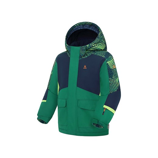 Kamik Kurtka zimowa &quot;Bryson&quot; w kolorze zielono-granatowym Kamik 122 wyprzedaż Limango Polska