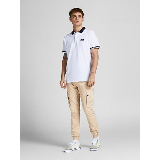 Jack &amp; Jones Bojówki &quot;Paul&quot; w kolorze beżowym ze sklepu Limango Polska w kategorii Spodnie męskie - zdjęcie 175228200