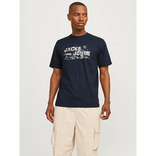 T-shirt męski Jack & Jones z krótkim rękawem w stylu młodzieżowym