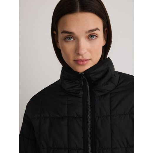 Reserved - Pikowana kurtka - czarny Reserved S Reserved