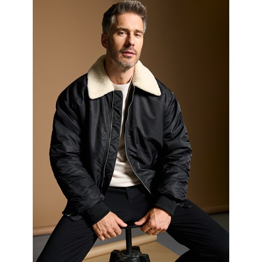 Sinsay - Kurtka - czarny Sinsay XL Sinsay