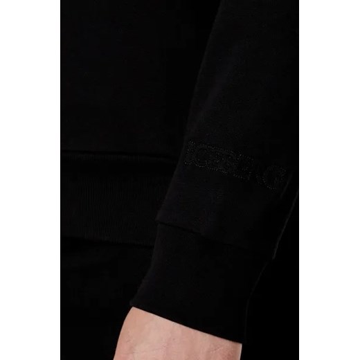 Bluza męska Iceberg młodzieżowa czarna w nadruki