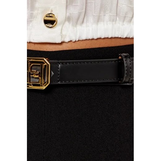 Elisabetta Franchi Spodnie z paskiem | flare fit Elisabetta Franchi 40 okazyjna cena Gomez Fashion Store