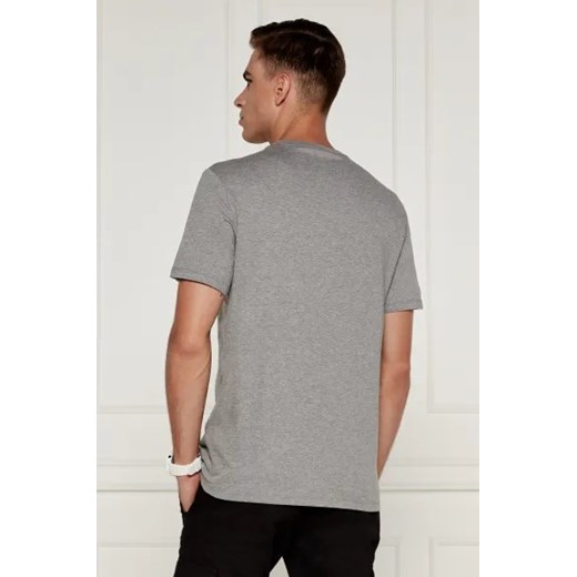 T-shirt męski szary Calvin Klein z krótkim rękawem
