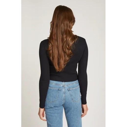 Bluzka damska Calvin Klein z golfem