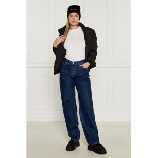Bluzka damska Tommy Jeans casual z długim rękawem