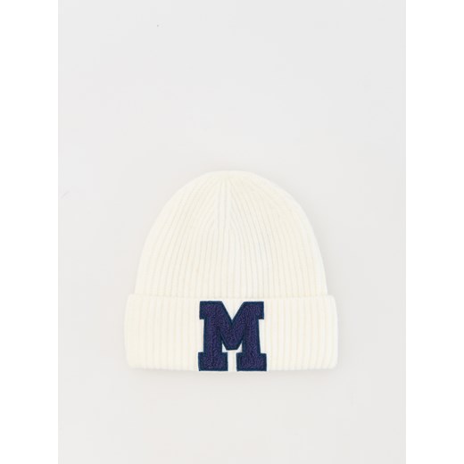 Reserved - Dzianinowa czapka z domieszką wełny - złamana biel Reserved 5-9 lat Reserved