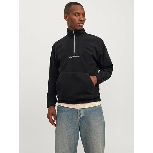 Jack &amp; Jones Bluza polarowa w kolorze czarnym ze sklepu Limango Polska w kategorii Bluzy męskie - zdjęcie 175239042