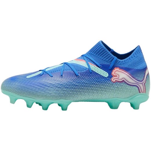 Buty piłkarskie Puma Future 7 Pro FG/AG 107924 01 niebieskie ze sklepu ButyModne.pl w kategorii Buty sportowe męskie - zdjęcie 175239241