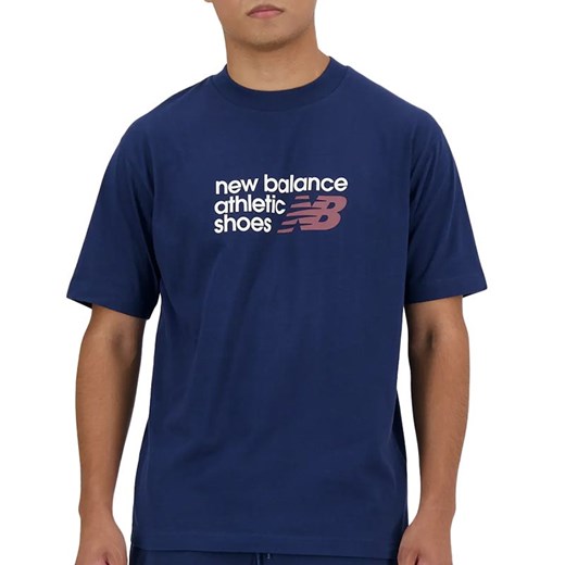 T-shirt męski New Balance z krótkimi rękawami