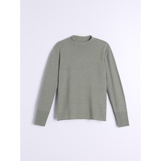 Sinsay - Sweter z wełną - zielony Sinsay XL Sinsay