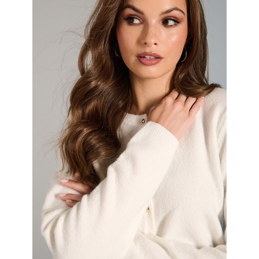 Sinsay - Kardigan - kremowy Sinsay XL Sinsay