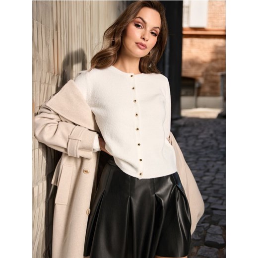 Sinsay - Kardigan - kremowy Sinsay XXS Sinsay