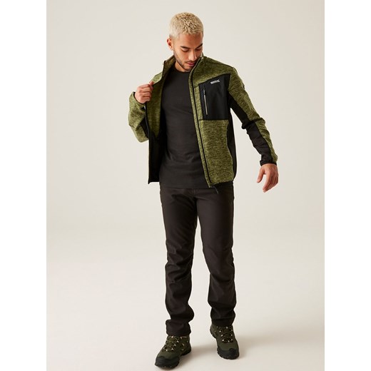 Regatta Kurtka polarowa &quot;Baslinn&quot; w kolorze khaki Regatta XXXL Limango Polska okazja