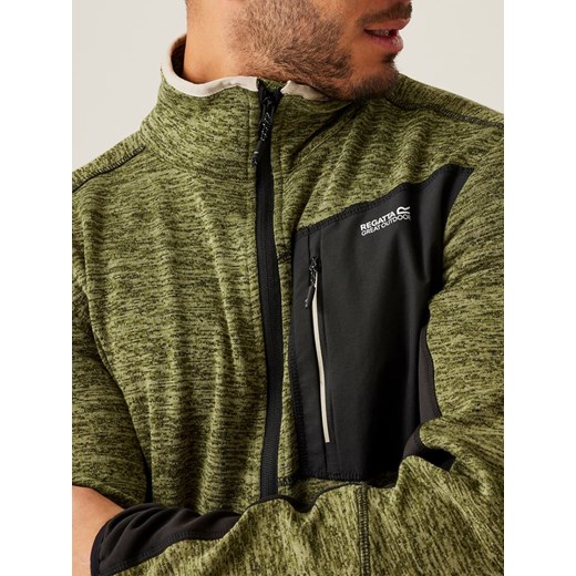 Regatta Kurtka polarowa &quot;Baslinn&quot; w kolorze khaki Regatta S okazja Limango Polska